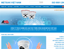 Tablet Screenshot of metsuki.com.vn